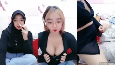 Berhijab Tapi Suka Pamer Bagian Sensitif Di Kamar