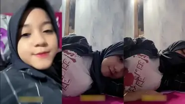 Host Bigo Hijab Cantik Pamer Toge Montok